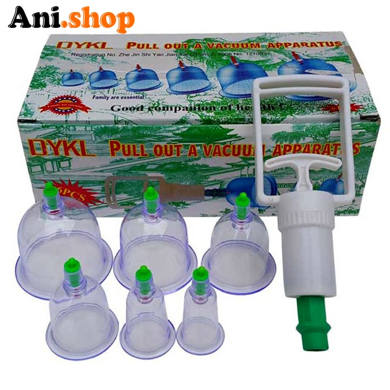 بادکش طبی بدن 6 لیوان