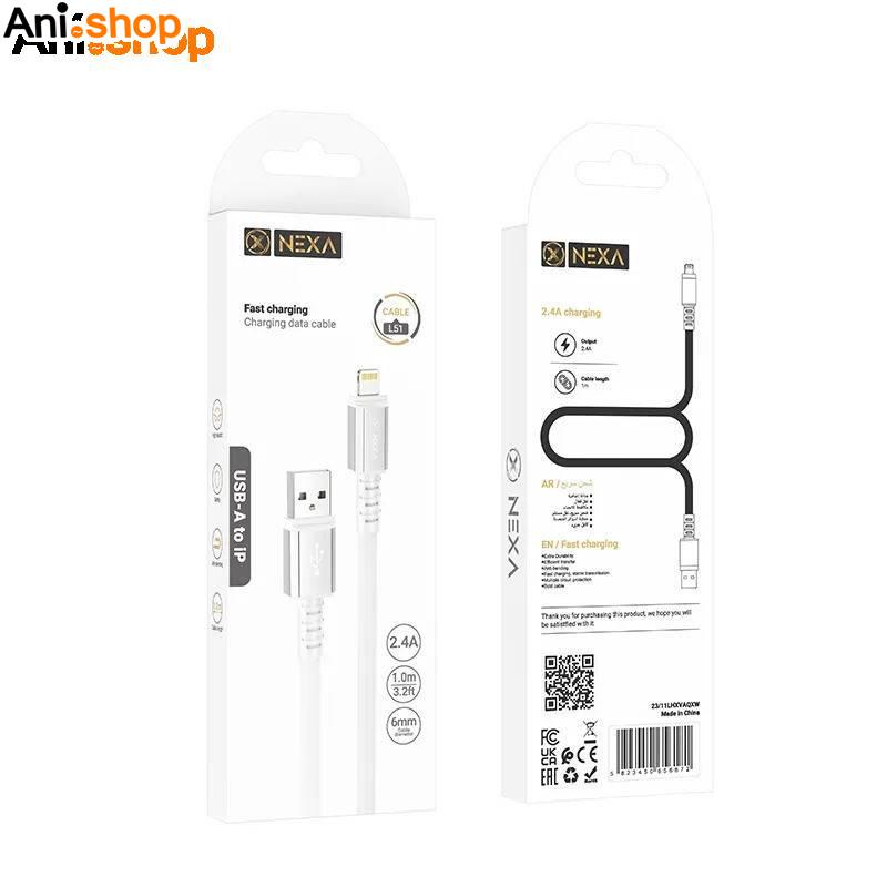 کابل شارژ ایفون نکسا مدل L51 با سری لایتنینگ - Image 4
