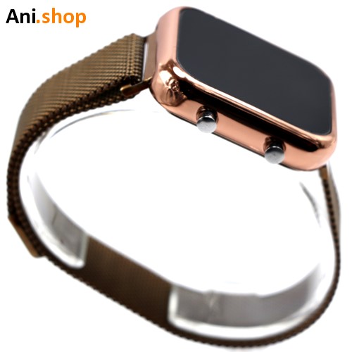 ساعت مچی دیجیتالی بند حصیری طرح اپل واچ کد 504