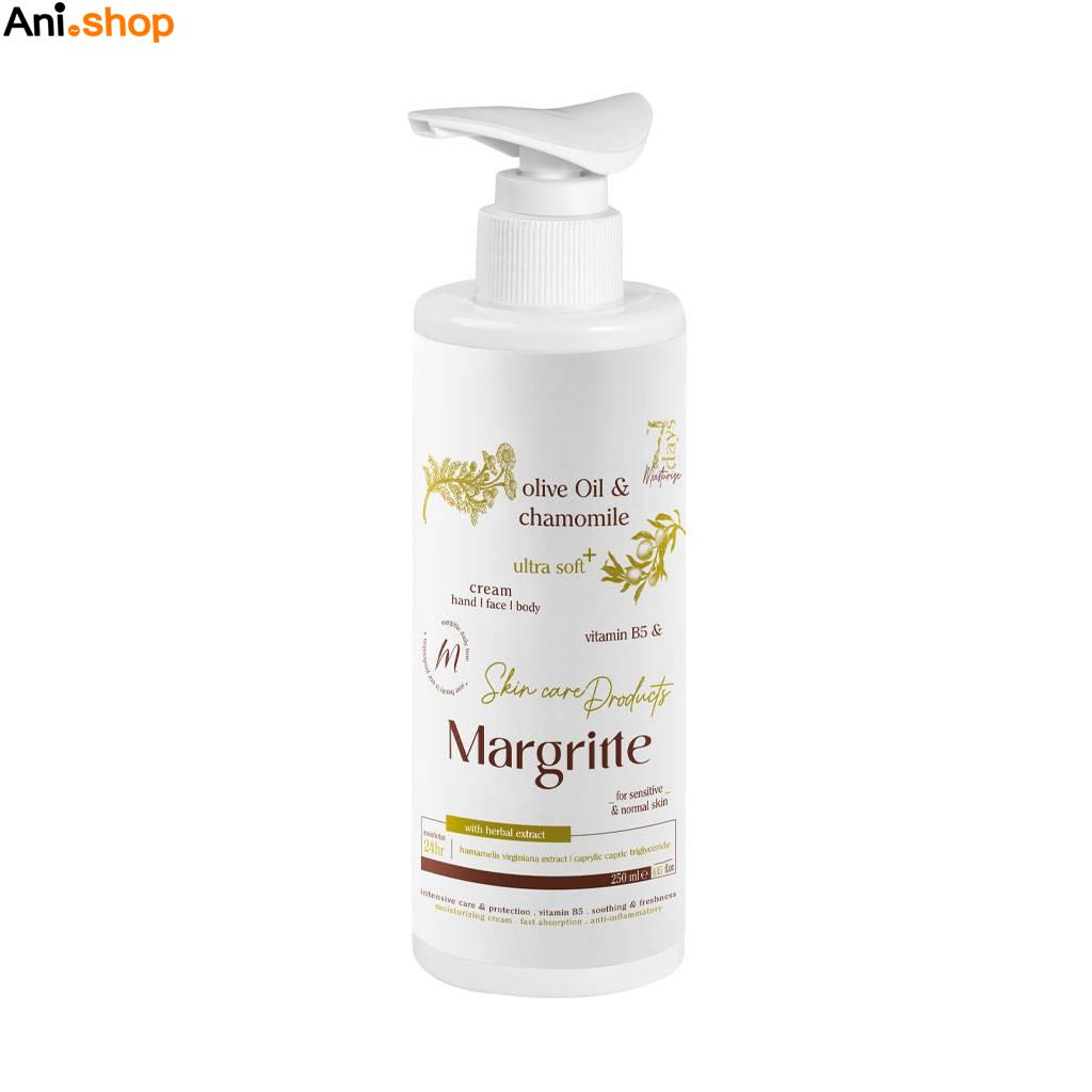 کرم مرطوب کننده آبرسان زیتون بابونه ( پمپی ) مارگریت 250 میلی لیتر