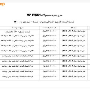 صندلی ماساژور مای فرش MyFresh RH-B