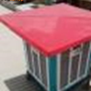 سایه بان کولر آبی گالوانیزه رنگ کوره