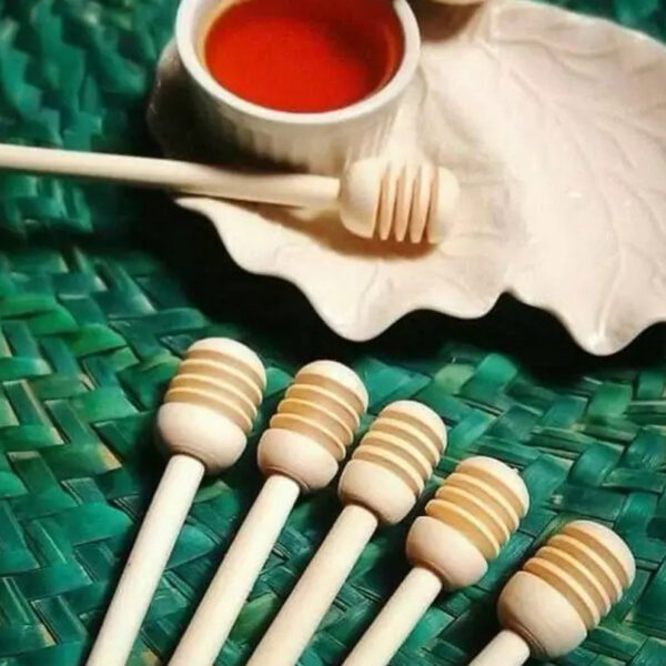 قاشق عسلی چوبی