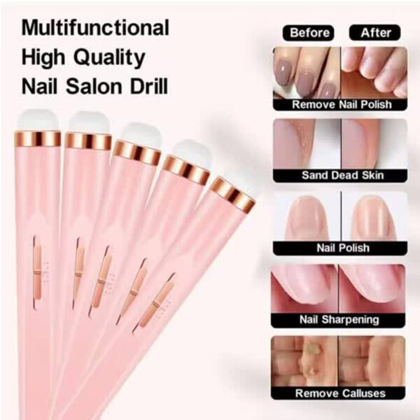 ست مانیکور شارژی مدل SALON MANICURE