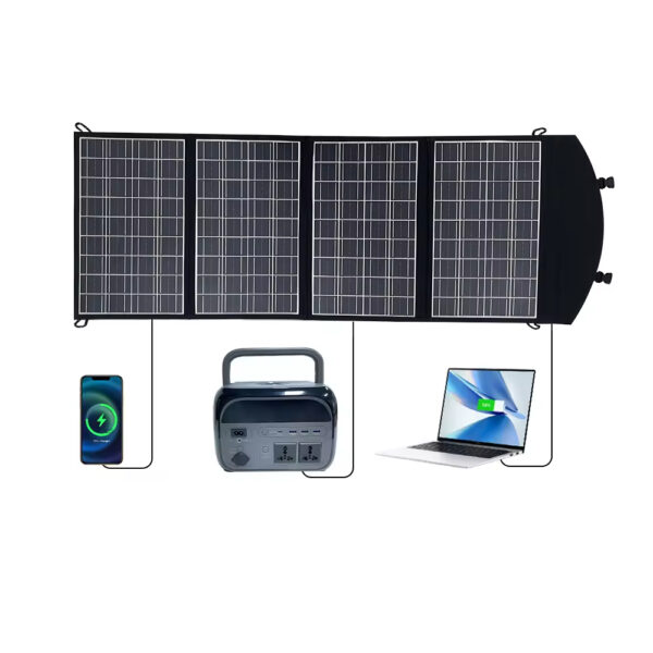 شارژر خورشیدی تا شو مونو کریستال 100W وات ضد آب اورجینال  Modules High Efficiency Mono Portable - Image 5