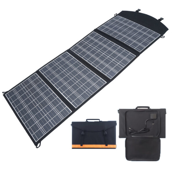 شارژر خورشیدی تا شو مونو کریستال 100W وات ضد آب اورجینال  Modules High Efficiency Mono Portable - Image 2