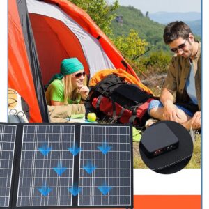 شارژر پنل خورشیدی تا شو مونو کریستال 75W وات ضد آب اورجینال Modules High Efficiency Mono Portable