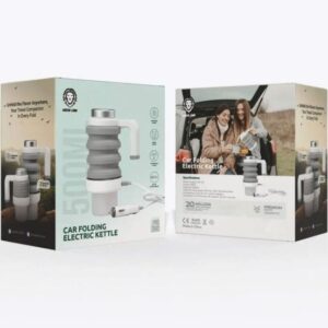 کتری فندکی تاشو خودرو گرین لاین مدل Green lion Car Folding Electric Kettle