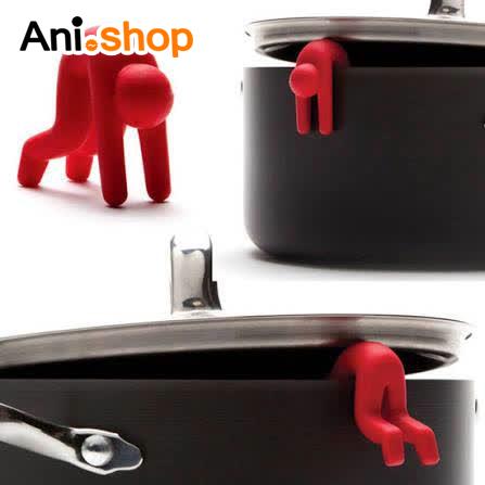 نگهدارنده درب قابلمه طرح آدمک (اصلی)2 عددی - Image 3