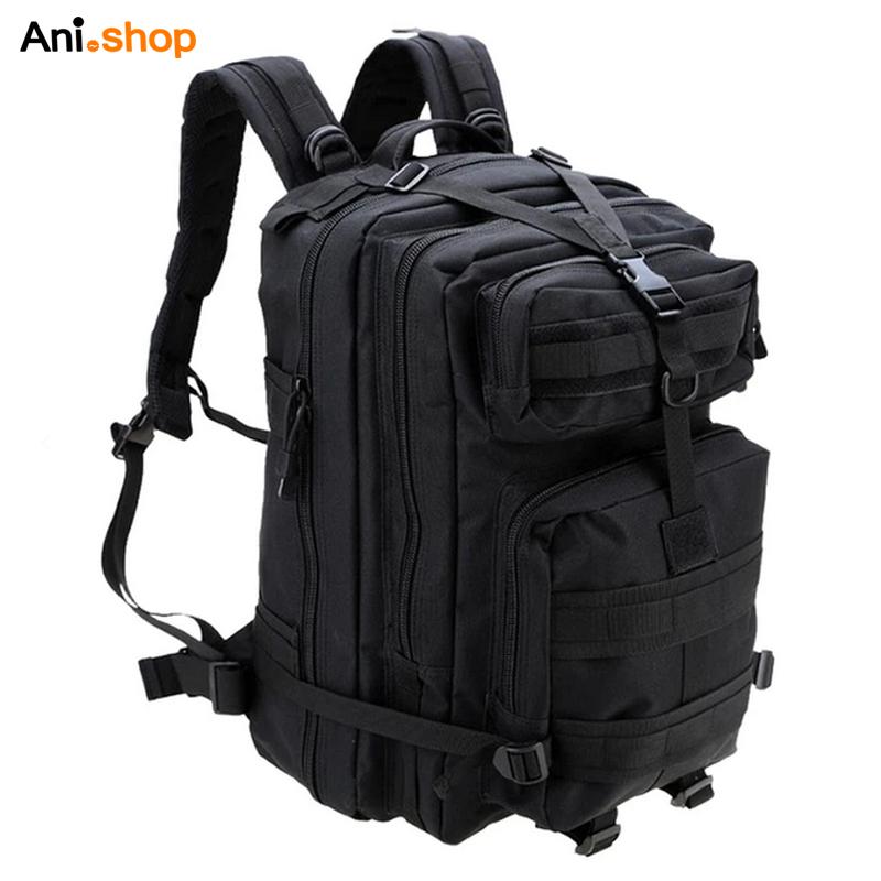 کوله پشتی تاکتیکال برزنتی 20 لیتری رنگ مشکی