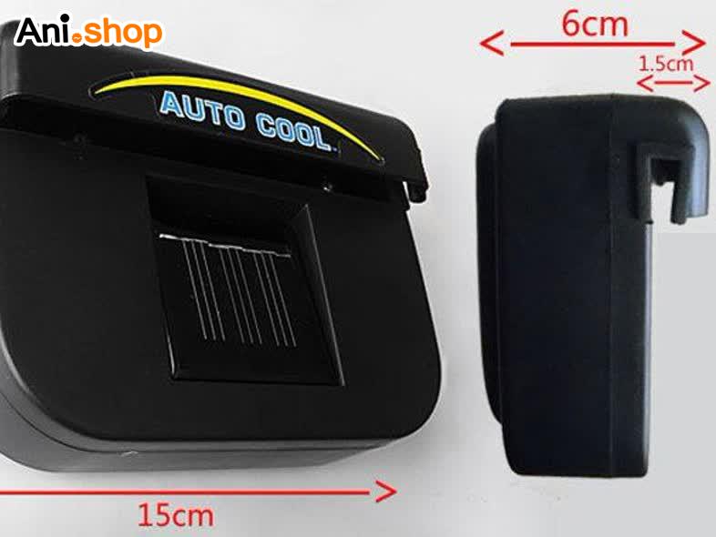 هواکش شیشه خودرو AUTO COOL خورشیدی - Image 5