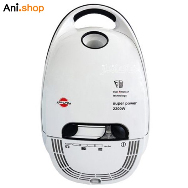 جارو برقی مدل 2200 VC پارس خزر سفید کد127