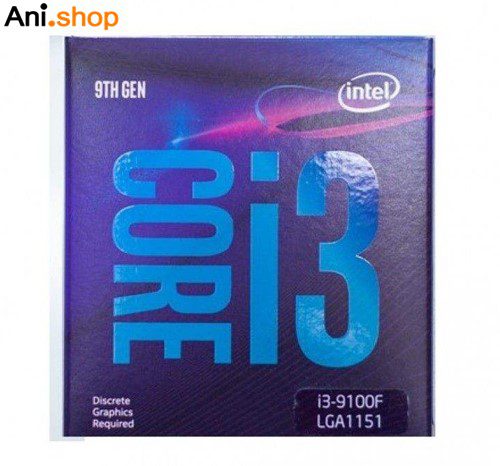 پردازنده مرکزی CPU CORE I3 مدل 9100F برند INTEL کد 612 - Image 2