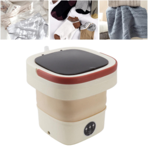 مینی واش پرتابل سیلیکونی تاشو با سبد خشک کن