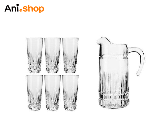 ست پارچ و لیوان لومینارک 7 پارچه