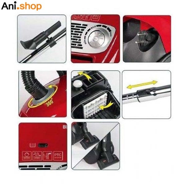 جارو بر قی سایا قرمز مدل BETA MAX کد 108