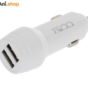 شارژر فندکی 2 پورت 2 آمپر جنس خوب TSCO TSG23 باکابل کد 904