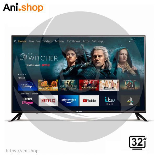 تلویزیون ال ای دی HD-TV بست سایز “32 اینچ با گارانتی 12 ماهه