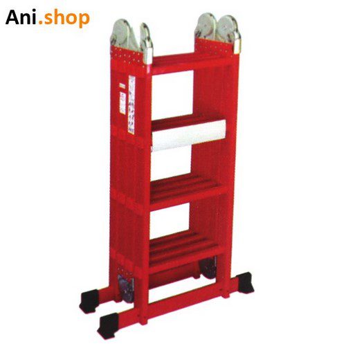 نردبان 4 تیکه تاشو الومینیوم 5 متری