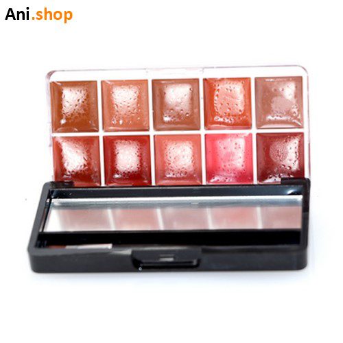 پالت رژ لب 10 تایی دوسه doucceکدB351