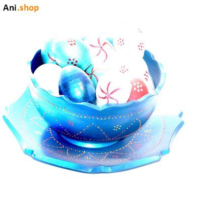 ست كاسه و بشقاب سفالی کد DKO-204