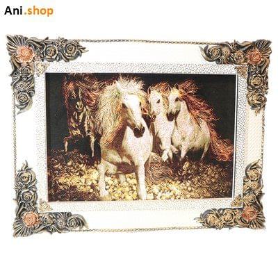 تابلو ديواري اسب شیدایی کد DKP-212