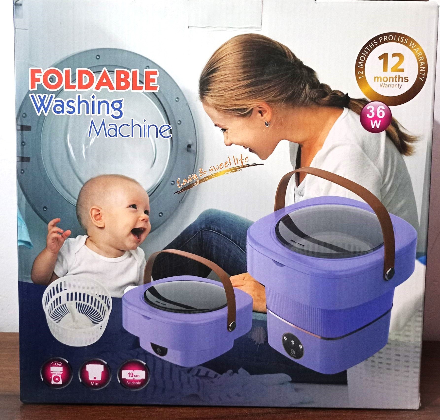 مینی واش پرتابل سیلیکونی تاشو با سبد خشک کن - Image 3