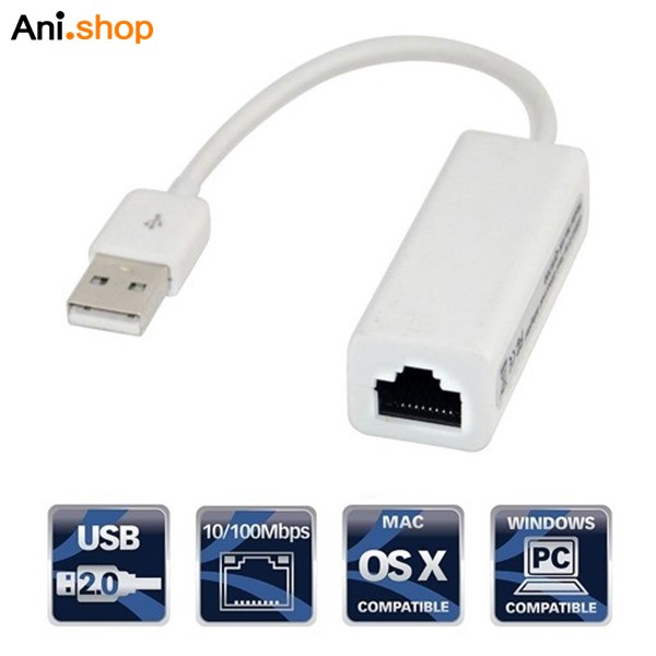 تبدیل USB به LAN لن اکستر نال کد 994 - Image 2
