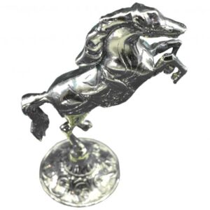 اسب پایه دار برنجی دوعددی کد AM21