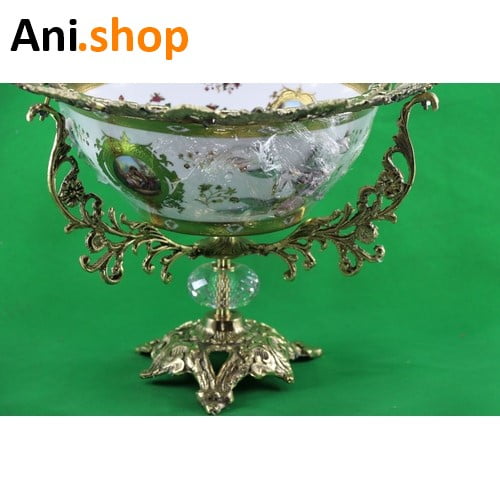 آجیل خوری برنجی کد AM35 - Image 4