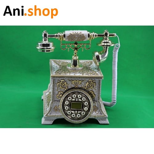 تلفن پلی استر سفید کد AM6