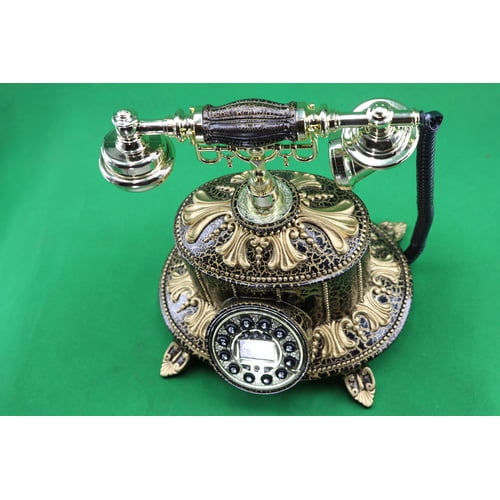 تلفن پلی استر قهوه ای کد AM8