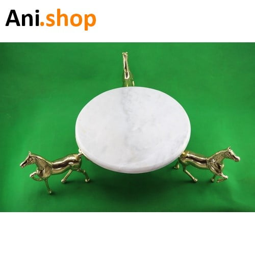 استند اسب یورتمه برنجی کد AM9