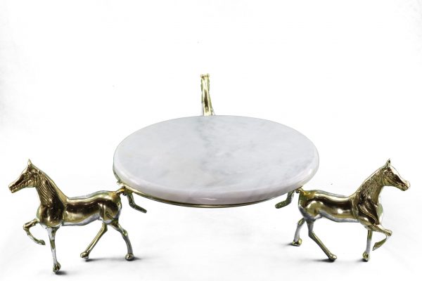 استند اسب یورتمه برنجی کد AM9