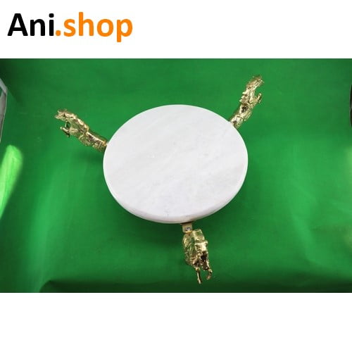 استند اسب پوش برنجی سنگ مرمر کد AM10