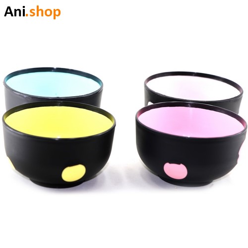 پیاله طرح خال خالی بسته 4 عددی کد 52