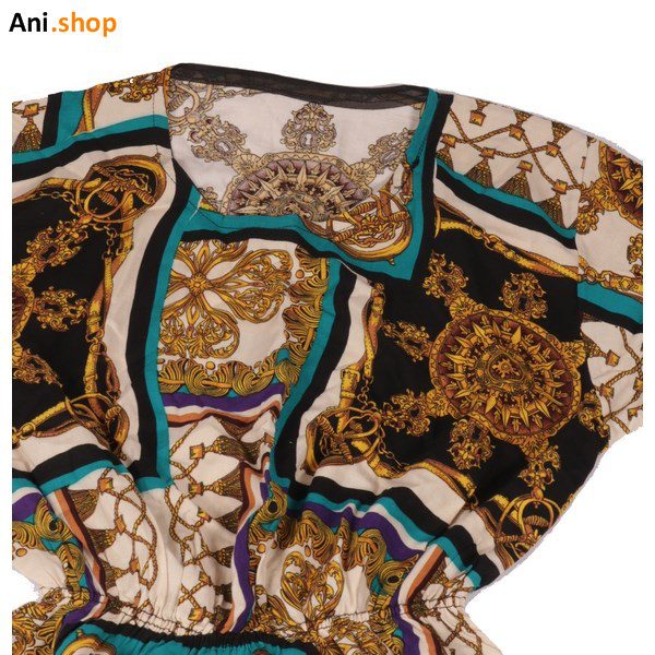 پیراهن ساحلی آستین کوتاه