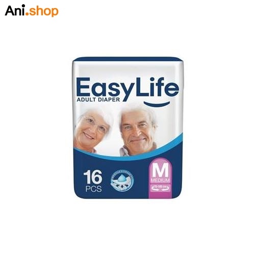 پوشینه بزرگسال ایزی لایف سایز متوسط بسته 16 عددی کد2030