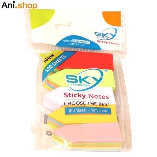 کاغذ یادداشت Flags بسته 5 عددی کد 112