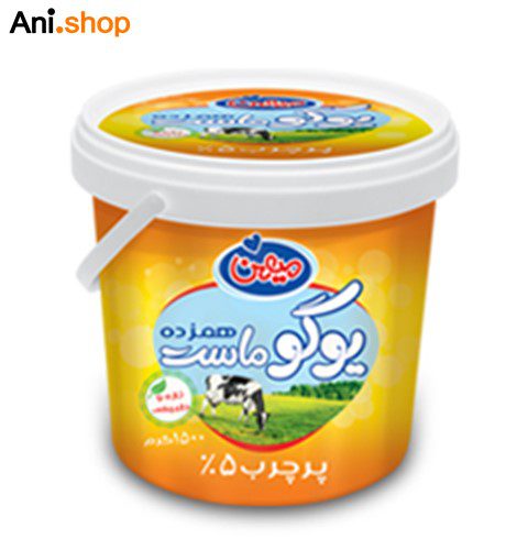 یوگو ماست هم زده پر چرب میهن 1500 گرم۵٪