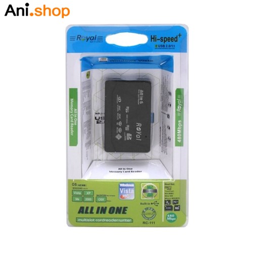 رم ریدر چند کاره رویال All in one مدل RC-111 کد RL100