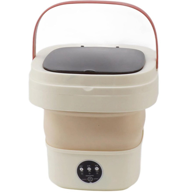 مینی واش پرتابل سیلیکونی تاشو با سبد خشک کن - Image 4