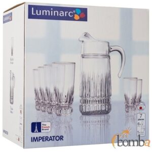 ست پارچ و لیوان لومینارک 7 پارچه