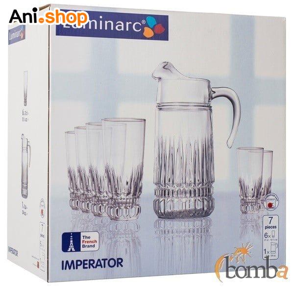 ست پارچ و لیوان لومینارک 7 پارچه - Image 2