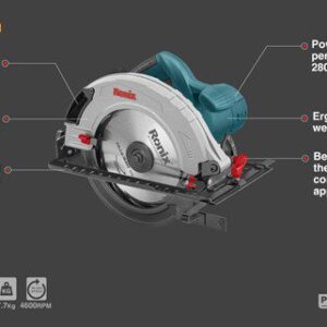 اره گردبر 235 میلی متر کد 4323