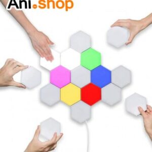 چراغ ریموت دار مدل کندو عسل 6 عددی