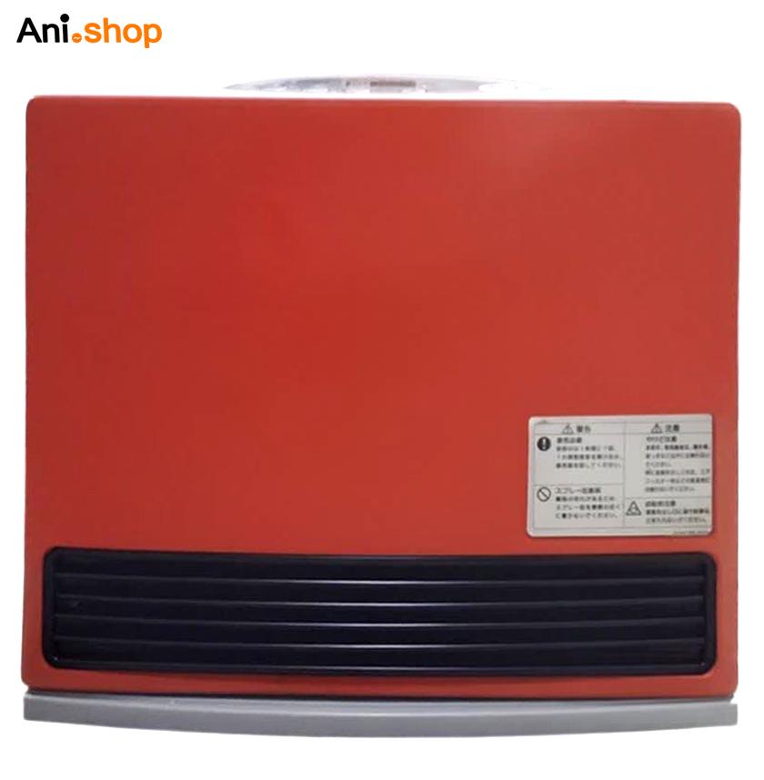 بخاری ژاپنی گازی فن دار بدون دودکش 3500 مناسب 50 الی 60 متر رنگ قرمز