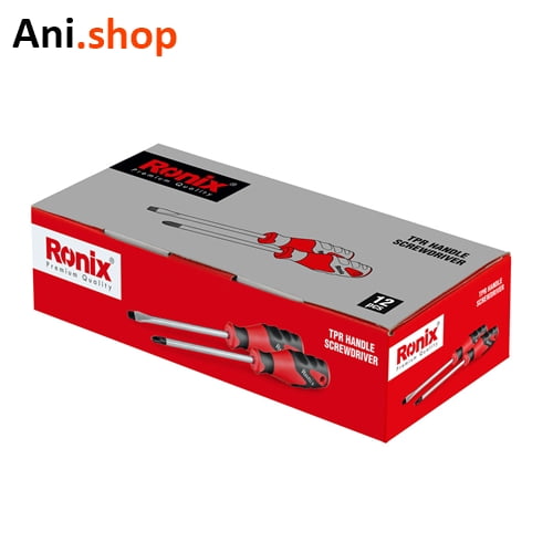 پیچ گوشتی تکی دسته TPR دوسو 150×6 کد RH-2767 - Image 3
