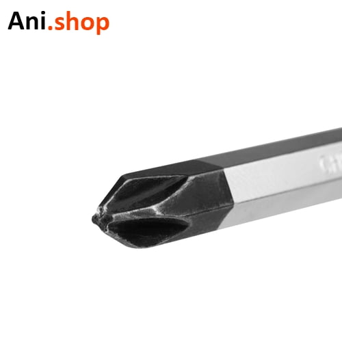 پیچ گوشتی تکی دسته TPR ضربه خور 100×6 چهارسو کد RH-2970 - Image 3