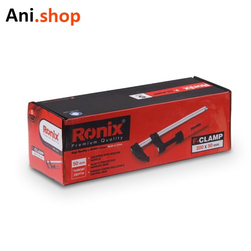 پیچ دستی فانتزی 20 سانتی متری با فک 80 میلی متری کد RH-7214